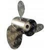 013058 - Clearance Deals Deals 14 1/4"x24" RH Stainless Steel EDGE II 3-Blade Propeller for Evinrude/Johnson V6 4 3/4" Gearcase (Raker equivalent) - - only ONE available