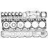 3583787 - Volvo Penta D41D Diesel Engine De-coke Gasket Kit - Genuine