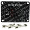 41100009 - Rule Pumps for Bilge Pumps Rule Accessories QL Bilge Pump Control Panel with 5, 8 & 15 amp Fuse