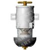 500MA - Racor 500FG Turbine Fuel Filters Fuel Filter/Separator with Clear Bowl and Heat Shield - 3/4"-16 UNF Ports - Max Flow 227 LPH (60 GPH)