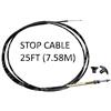 CC34325 - Teleflex Stop Control Cables Cables Stop Cable 25ft (7.58m)