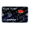 RULE-42 - Chandlery for Bilge Pumps Rule Accessories 24V 3-Way Lighted Control Panel for Automatically Controlled Bilge Pumps